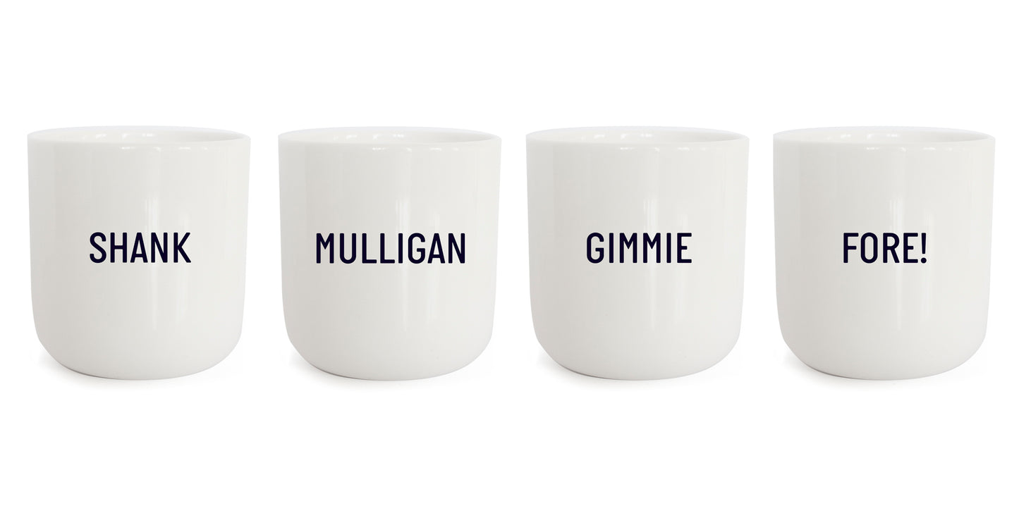 GOLF - bundle all 4 golfmugs
