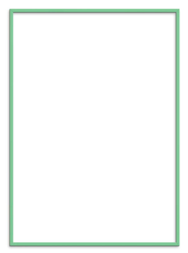 Frame - Mint Green Wood