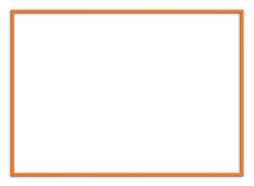 Frame - Orange Wood