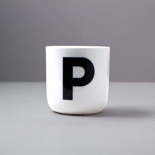 Classic letter - P (Mug)