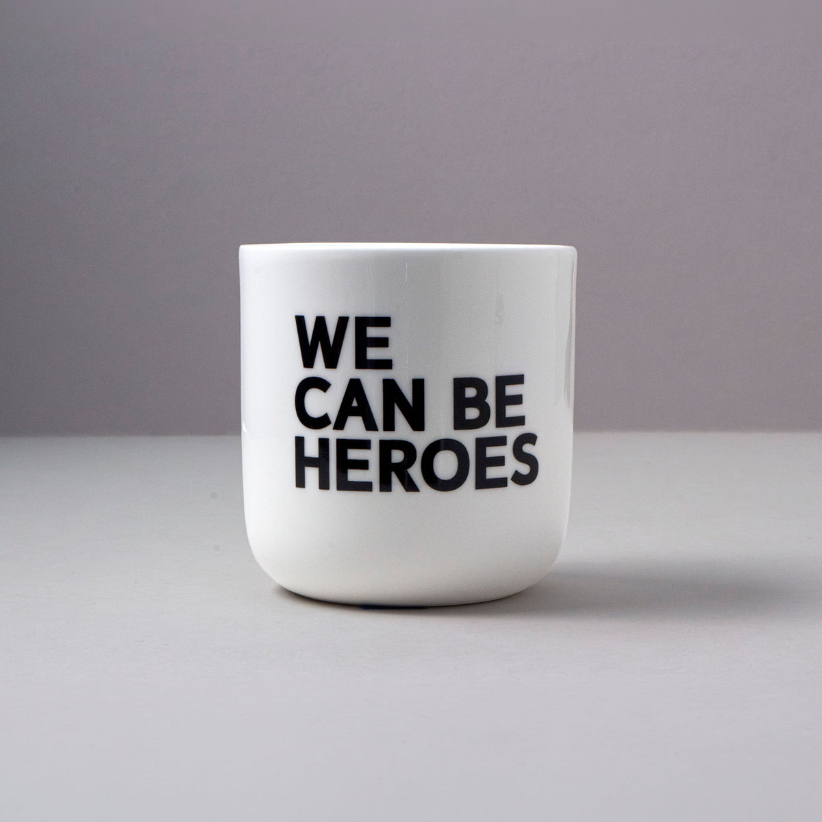 Lyrics - We can be heroes (Mug)