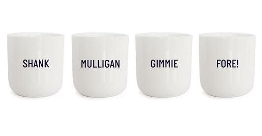 GOLF - bundle all 4 golfmugs