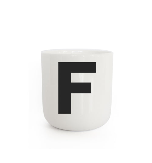 Classic letter - F (Mug)