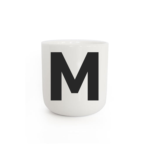 Classic letter - M (Mug)
