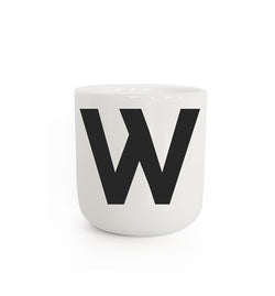 Classic letter - W (Mug)