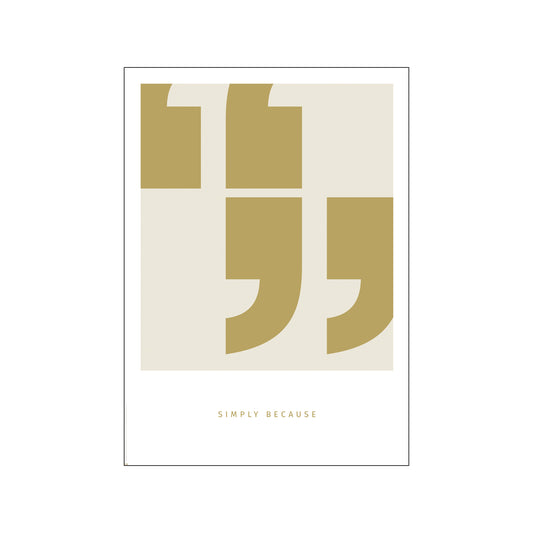Simple Living - "Simply Because"