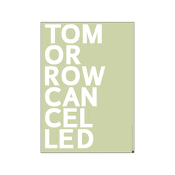 ST - TOMORROW CANCELLED - light green